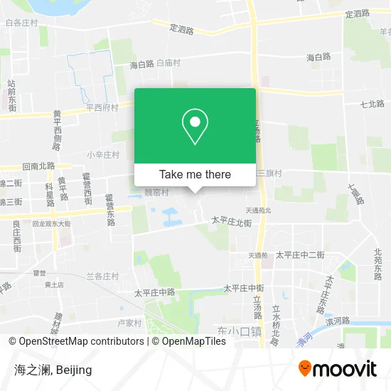 海之澜 map