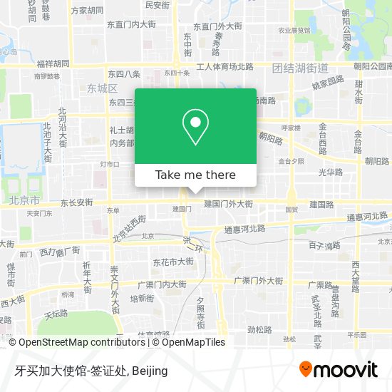 牙买加大使馆-签证处 map