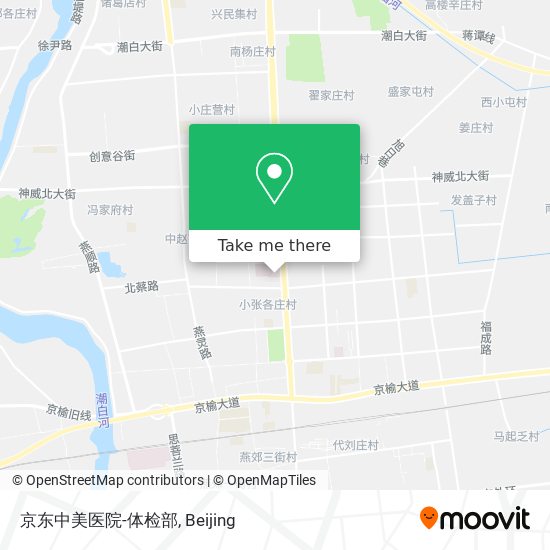 京东中美医院-体检部 map