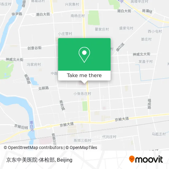 京东中美医院-体检部 map
