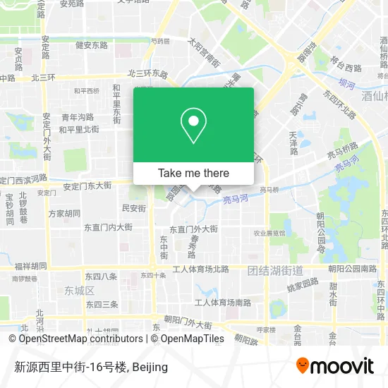 新源西里中街-16号楼 map