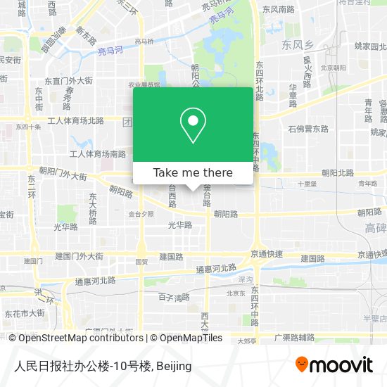 人民日报社办公楼-10号楼 map