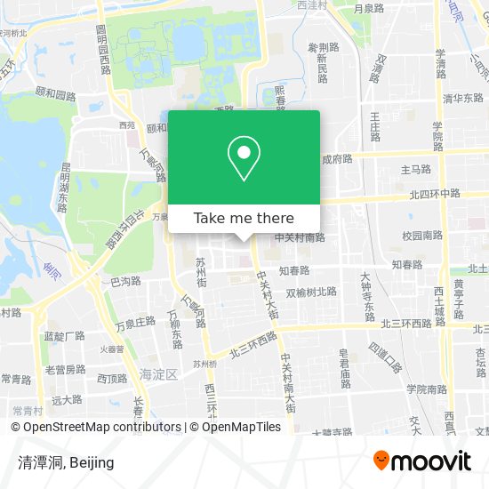 清潭洞 map