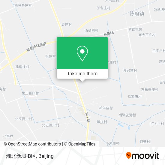 潮北新城-B区 map