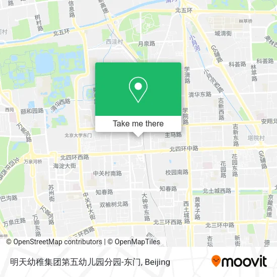 明天幼稚集团第五幼儿园分园-东门 map