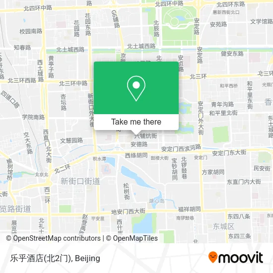 乐乎酒店(北2门) map