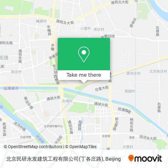 北京民研永发建筑工程有限公司(丁各庄路) map