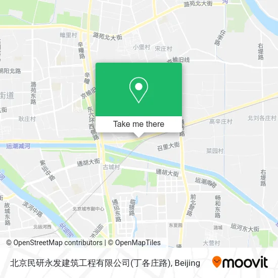 北京民研永发建筑工程有限公司(丁各庄路) map