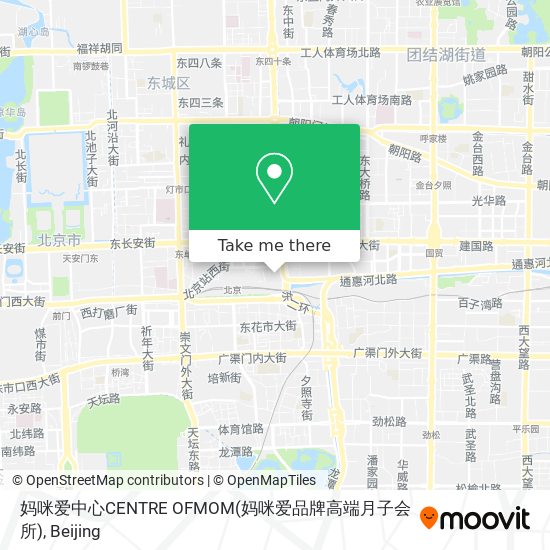 妈咪爱中心CENTRE OFMOM(妈咪爱品牌高端月子会所) map