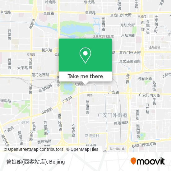 曾娘娘(西客站店) map