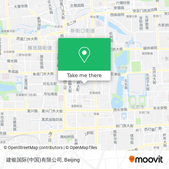 建银国际(中国)有限公司 map