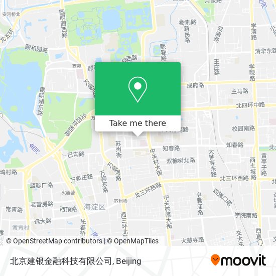 北京建银金融科技有限公司 map