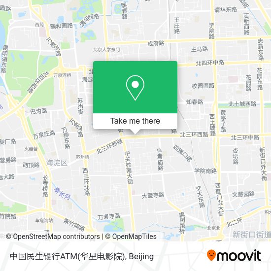 中国民生银行ATM(华星电影院) map