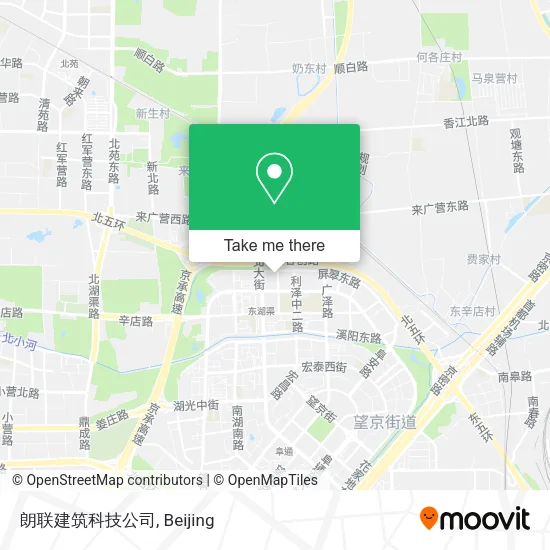 朗联建筑科技公司 map