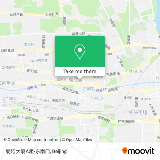 朗廷大厦A座-东南门 map