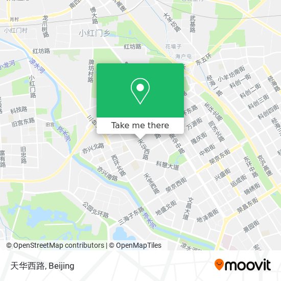 天华西路 map