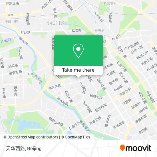 天华西路 map
