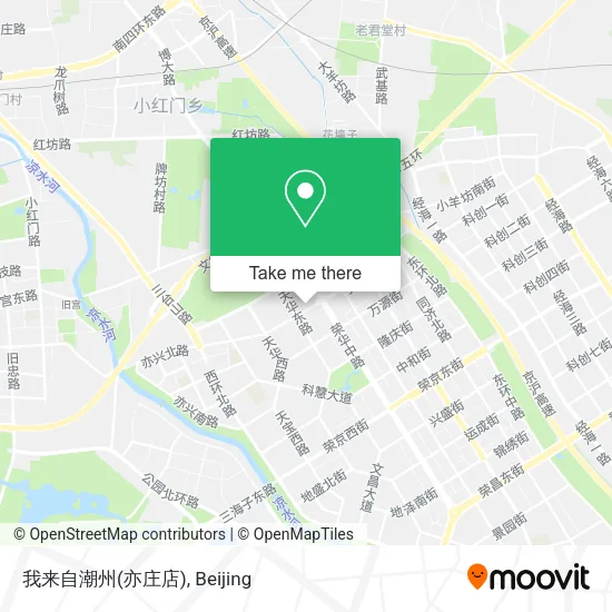 我来自潮州(亦庄店) map