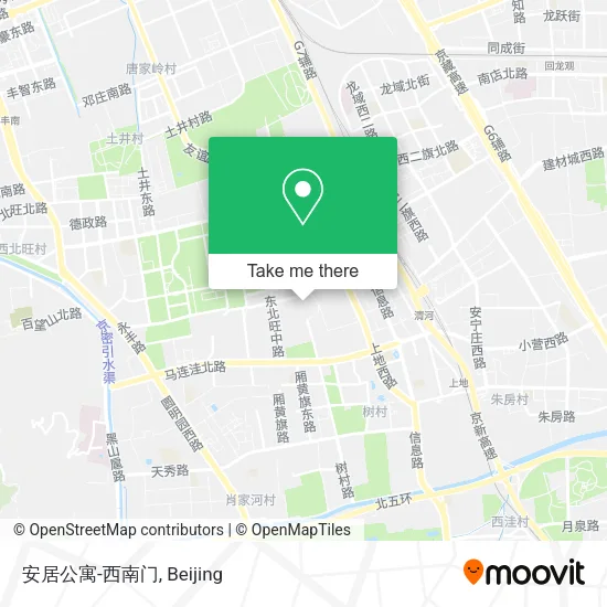 安居公寓-西南门 map