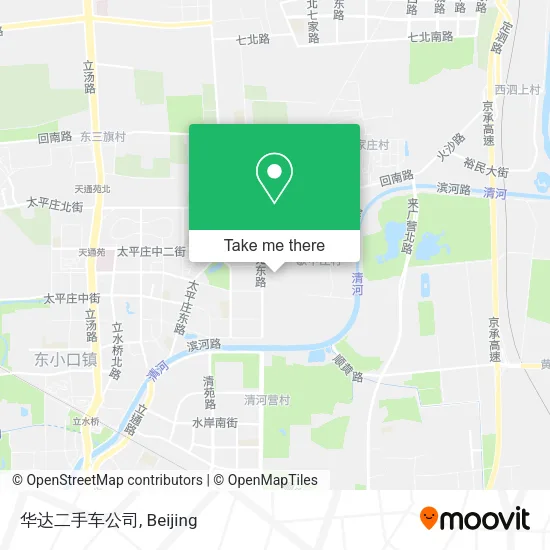 华达二手车公司 map