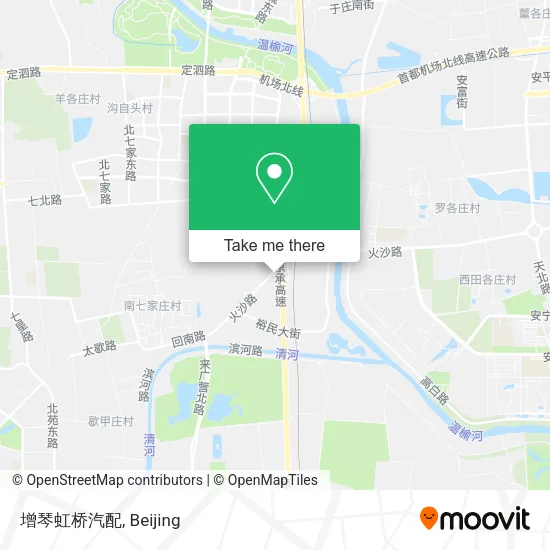 增琴虹桥汽配 map