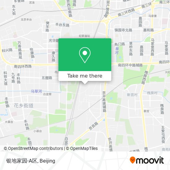 银地家园-A区 map