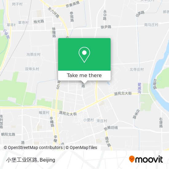 小堡工业区路 map