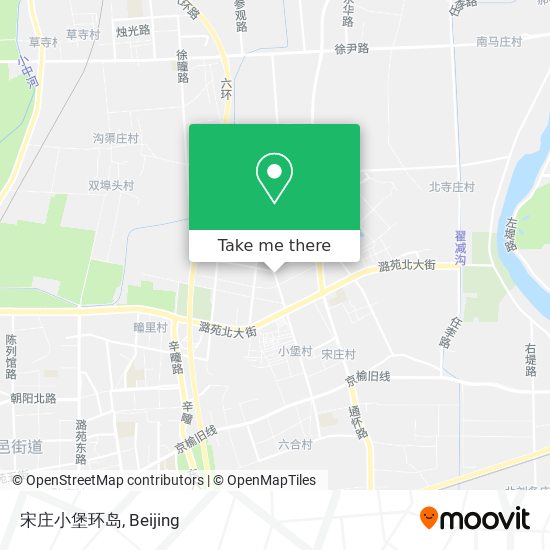 宋庄小堡环岛 map