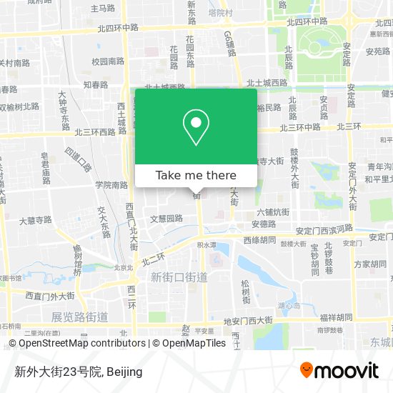 新外大街23号院 map