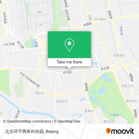 北京环宇商务科技园 map