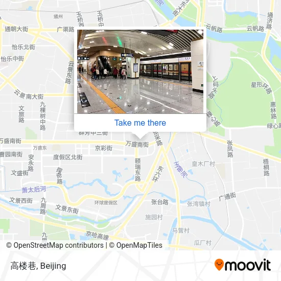 高楼巷 map