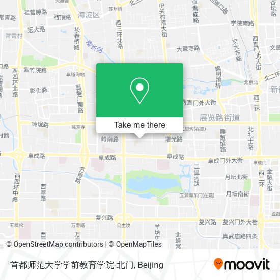 首都师范大学学前教育学院-北门 map