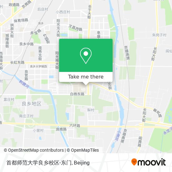 首都师范大学良乡校区-东门 map