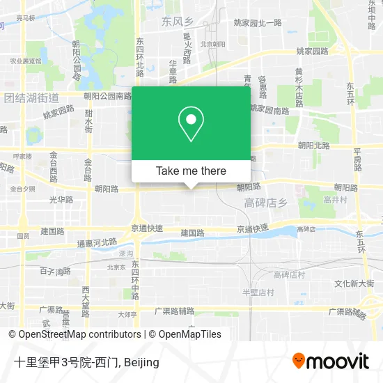 十里堡甲3号院-西门 map