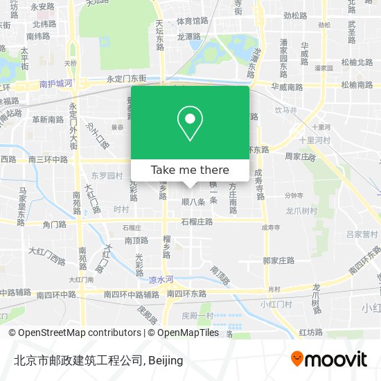北京市邮政建筑工程公司 map