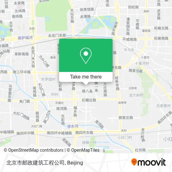 北京市邮政建筑工程公司 map