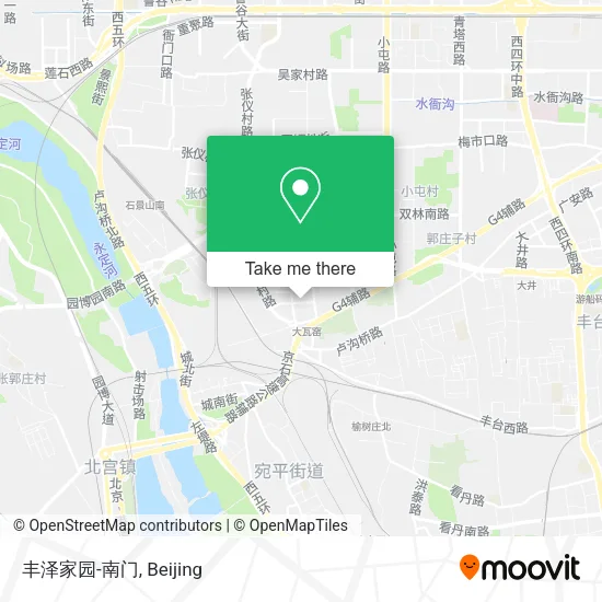丰泽家园-南门 map