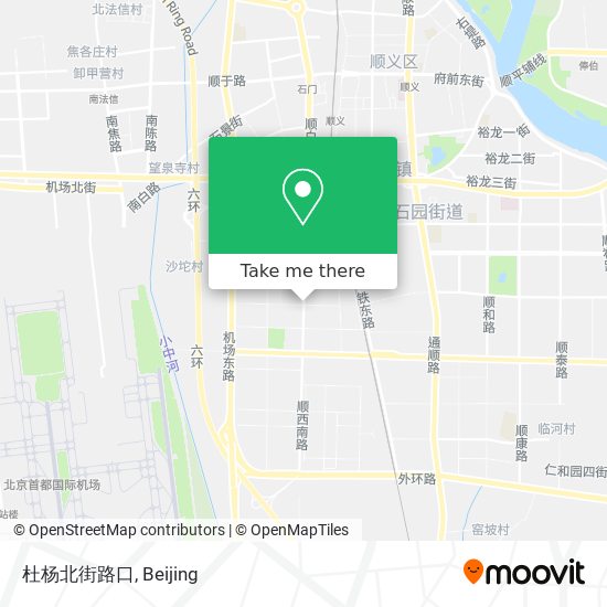 杜杨北街路口 map