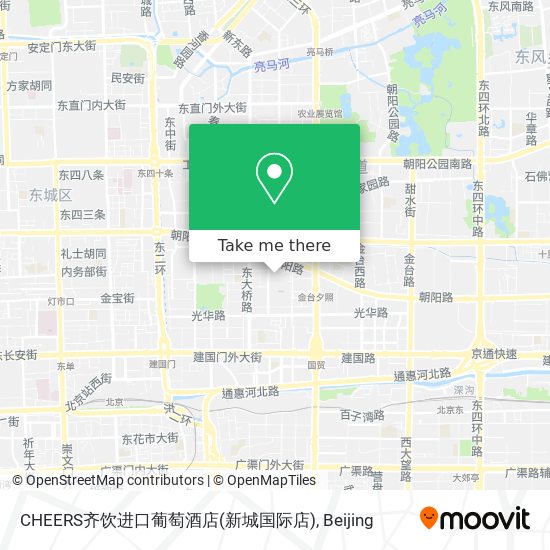 CHEERS齐饮进口葡萄酒店(新城国际店) map