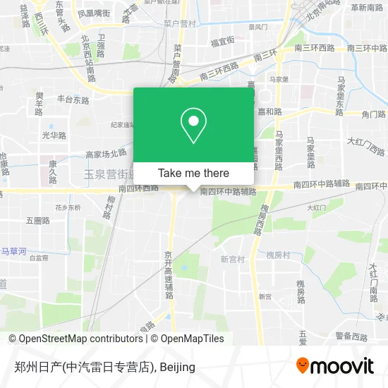 郑州日产(中汽雷日专营店) map