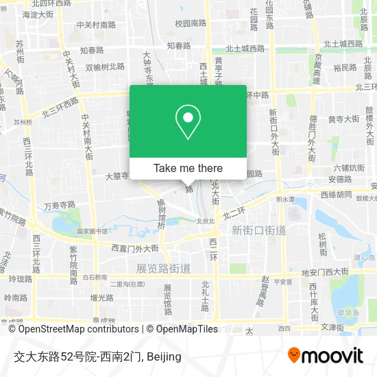 交大东路52号院-西南2门 map