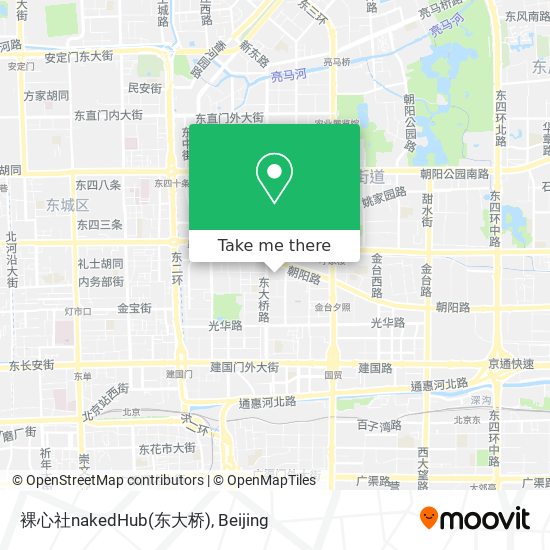 裸心社nakedHub(东大桥) map