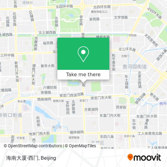海南大厦-西门 map