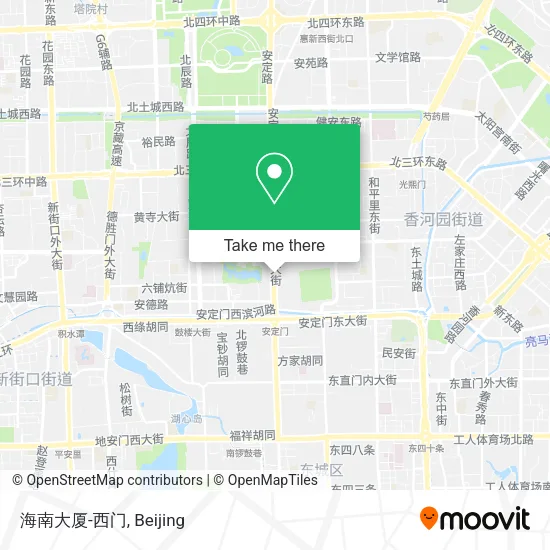 海南大厦-西门 map