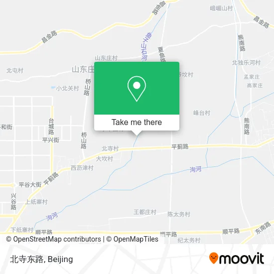北寺东路 map
