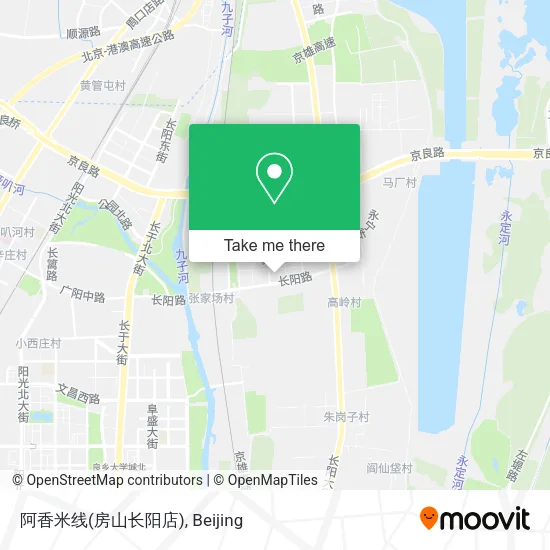 阿香米线(房山长阳店) map
