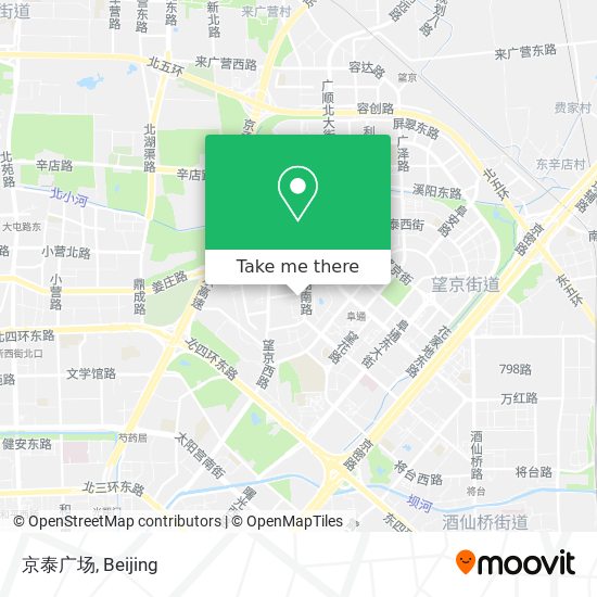 京泰广场 map