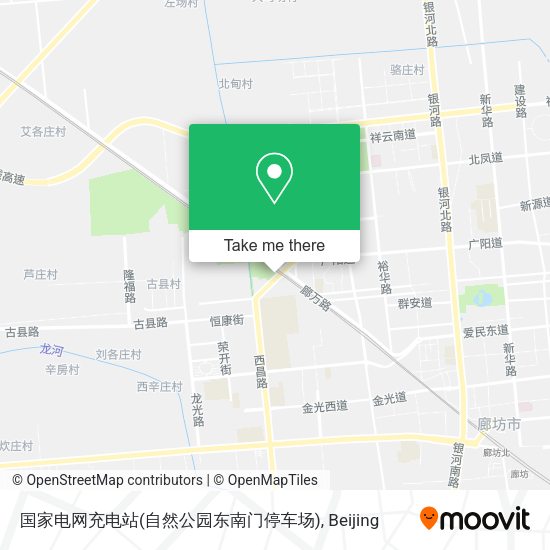 国家电网充电站(自然公园东南门停车场) map