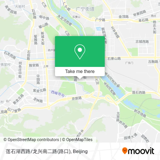 莲石湖西路/龙兴南二路(路口) map