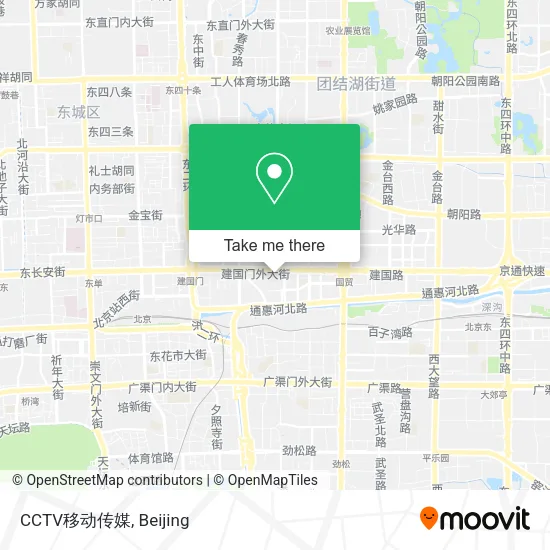 CCTV移动传媒 map
